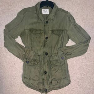 Thread & Supply Olive Green Utility Jacket